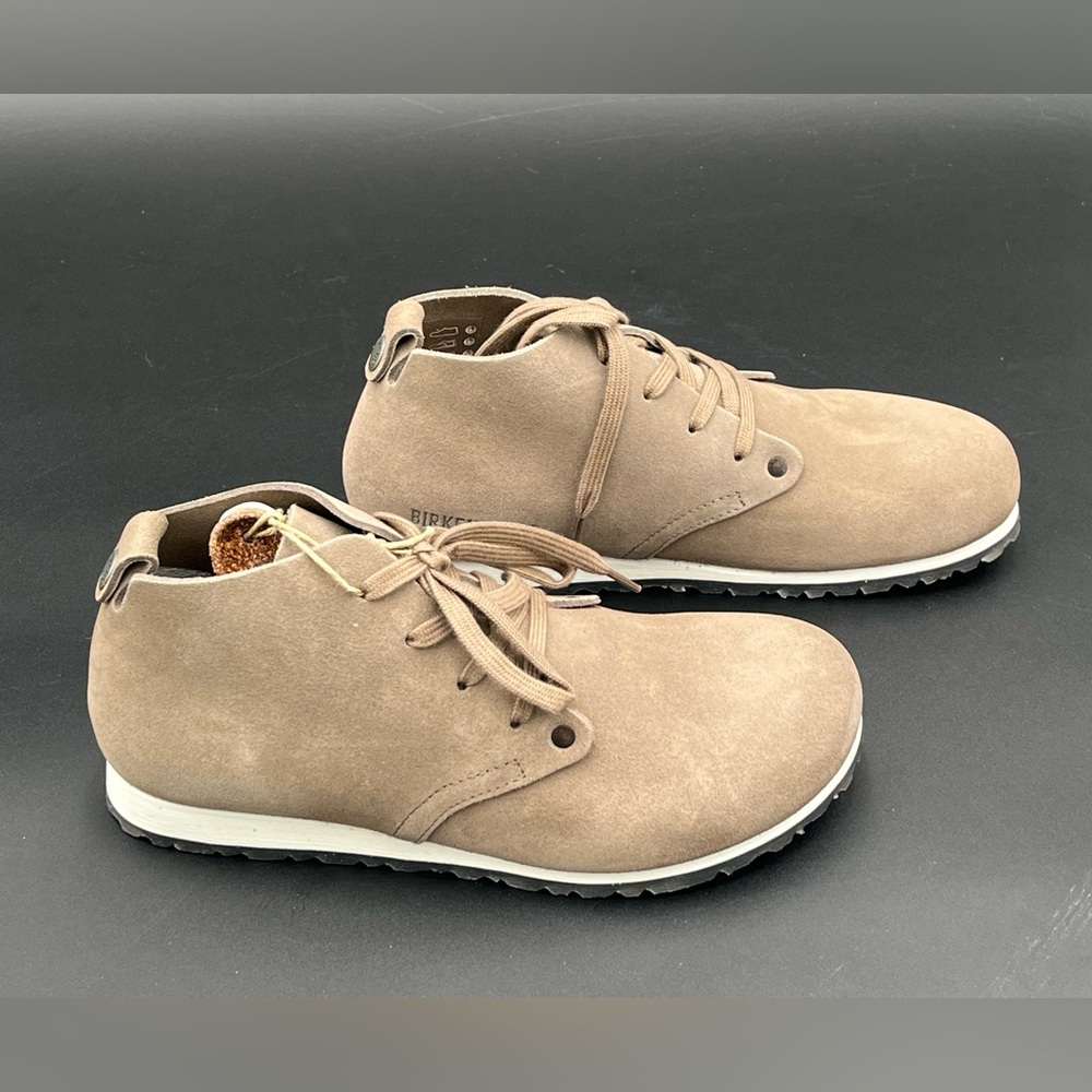 Tan Suede Birkenstock Boot Size 36